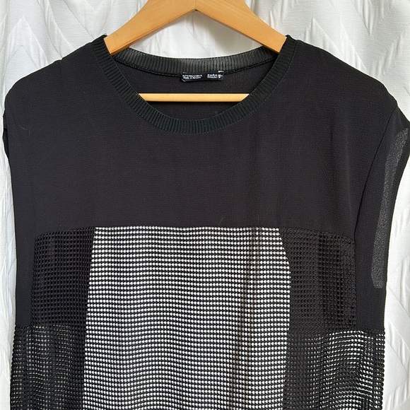 Zara double layer mesh dress - Picture 3 of 8